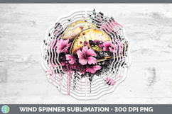 GorgeousBest Sellers 05 Pink Drips Wind Spinner design.