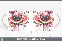 GorgeousBest Sellers 05 Pink Drips Mug Wrap design.