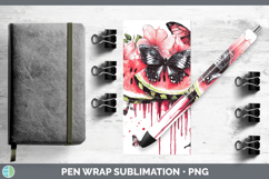 GorgeousBest Sellers 05 Pink Drips Pen Wrap design.