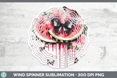 GorgeousBest Sellers 05 Pink Drips Wind Spinner design.