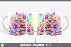 GorgeousBest Sellers 05 Rainbow Summer Mug Wrap design.
