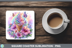 GorgeousBest Sellers 05 Rainbow Summer Square Coaster design.