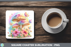 GorgeousBest Sellers 05 Rainbow Summer Square Coaster design.