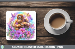 GorgeousBest Sellers 05 Rainbow Summer Square Coaster design.