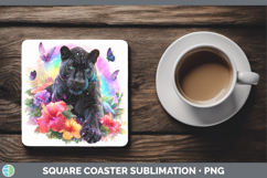 GorgeousBest Sellers 05 Rainbow Summer Square Coaster design.