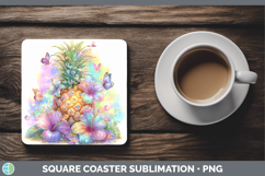 GorgeousBest Sellers 05 Rainbow Summer Square Coaster design.
