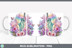 GorgeousBest Sellers 05 Rainbow Summer Mug Wrap design.
