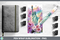 GorgeousBest Sellers 05 Rainbow Summer Pen Wrap design.