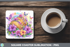 GorgeousBest Sellers 05 Rainbow Summer Square Coaster design.