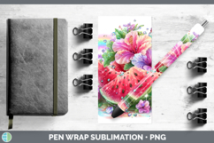 GorgeousBest Sellers 05 Rainbow Summer Pen Wrap design.