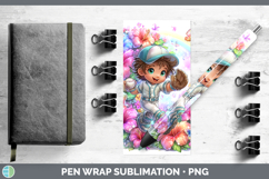 GorgeousBest Sellers 06 Rainbow Summer Pen Wrap design.