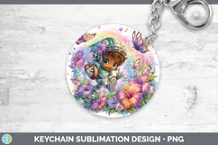 GorgeousBest Sellers 06 Rainbow Summer Keychain design.