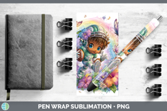 GorgeousBest Sellers 06 Rainbow Summer Pen Wrap design.