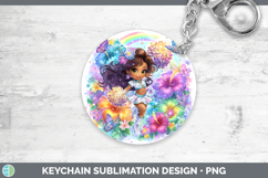 GorgeousBest Sellers 06 Rainbow Summer Keychain design.