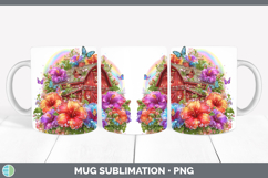 GorgeousBest Sellers 08 Rainbow Summer Mug Wrap design.