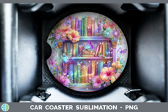 GorgeousBest Sellers 08 Rainbow Summer Car Coaster design.