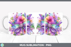 GorgeousBest Sellers 08 Rainbow Summer Mug Wrap design.