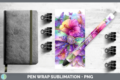 GorgeousBest Sellers 08 Rainbow Summer Pen Wrap design.