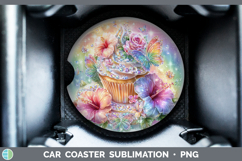 GorgeousBest Sellers 08 Rainbow Summer Car Coaster design.