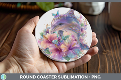 GorgeousBest Sellers 08 Rainbow Summer Round Coaster design.