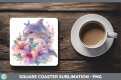 GorgeousBest Sellers 08 Rainbow Summer Square Coaster design.