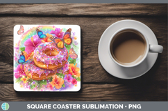 GorgeousBest Sellers 08 Rainbow Summer Square Coaster design.