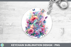 GorgeousBest Sellers 08 Rainbow Summer Keychain design.