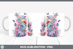 GorgeousBest Sellers 08 Rainbow Summer Mug Wrap design.