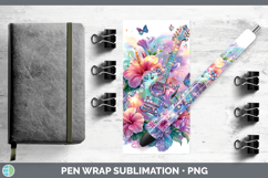 GorgeousBest Sellers 08 Rainbow Summer Pen Wrap design.