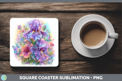 GorgeousBest Sellers 08 Rainbow Summer Square Coaster design.