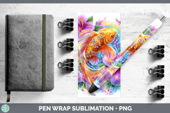 GorgeousBest Sellers 08 Rainbow Summer Pen Wrap design.