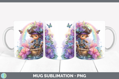 GorgeousBest Sellers 08 Rainbow Summer Mug Wrap design.
