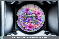 GorgeousBest Sellers 08 Rainbow Summer Car Coaster design.
