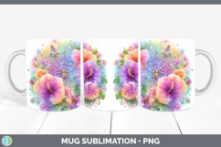 GorgeousBest Sellers 08 Rainbow Summer Mug Wrap design.