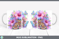 GorgeousBest Sellers 08 Rainbow Summer Mug Wrap design.