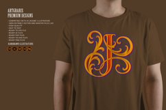 Antique elegant letter J monogram logo Product Image 4