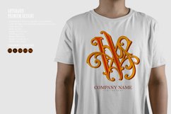 Timeless beauty elegant flourish W monogram letter logo Product Image 4