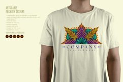 Tropical Mandala geometry floral oasis Product Image 5