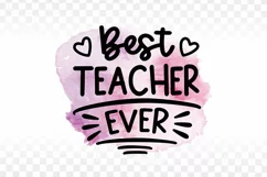 Teacher sublimation, teacher quote sayings gift png files Product Image 5
