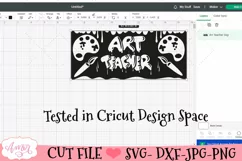 Art teacher mug wrap SVG for infusible ink- 12oz Cricut Product Image 3