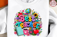 Best Teacher Sublimation Png Product Image 1