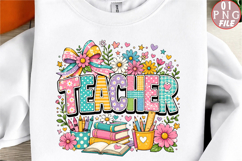 Best Teacher Sublimation Png Product Image 1