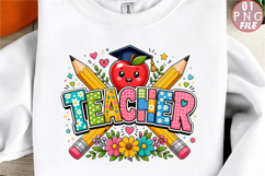 Best Teacher Sublimation Png Product Image 1