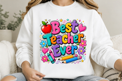 Best Teacher Sublimation Png Product Image 2