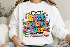 Best Teacher Sublimation Png Product Image 2
