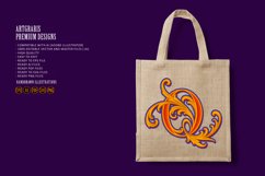 Classic beauty vintage gold number 0 monogram letter logo Product Image 5