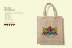 Tropical Mandala geometry floral oasis Product Image 4