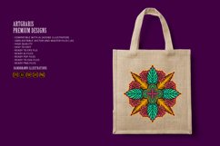 Blossom brilliance floral mandala ornaments Product Image 5