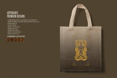 Classic elegant badge flourish ornaments SVG Product Image 6