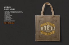 Elegant retro badge flourish ornaments Product Image 4